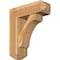 Ekena Millwork Legacy Craftsman Rough Sawn Bracket w/ Offset Brace, Western Red Cedar, 8"W x 24"D x 28"H BKT0806X24X28LEC04RWR - alternate 1